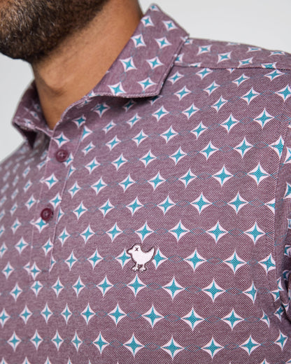 Bad Birdie Pique Performance Polo - Swing Cypher