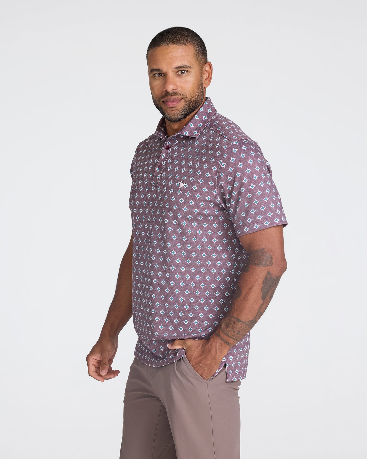 Bad Birdie Pique Performance Polo - Swing Cypher