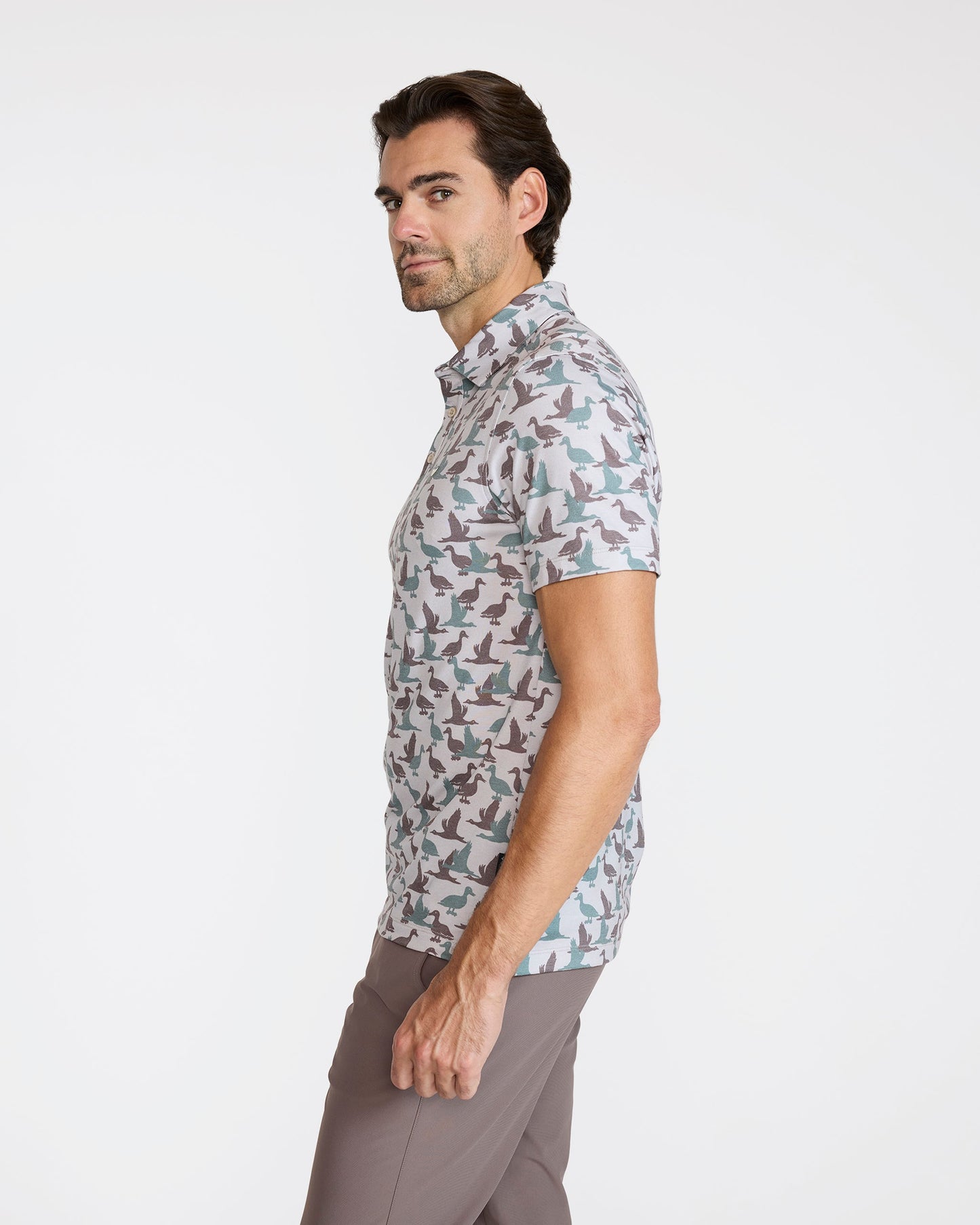 Bad Birdie Pique Performance Polo - What The Duck
