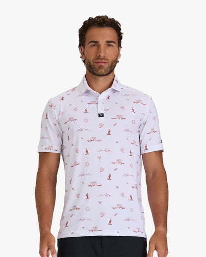Bad Birdie Men's Polo - Arizona