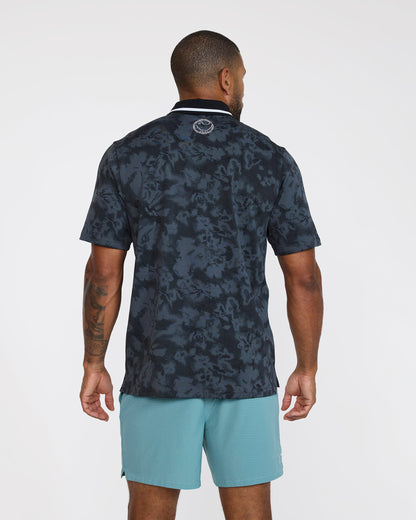 Bad Birdie Prodigy Jacquard Polo - Black