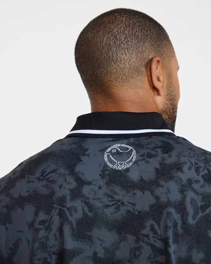 Bad Birdie Prodigy Jacquard Polo - Black