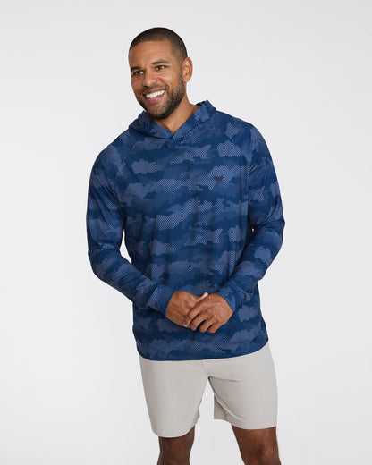 Bad Birdie Velocity Hoodie - Frostbite - Dark Navy