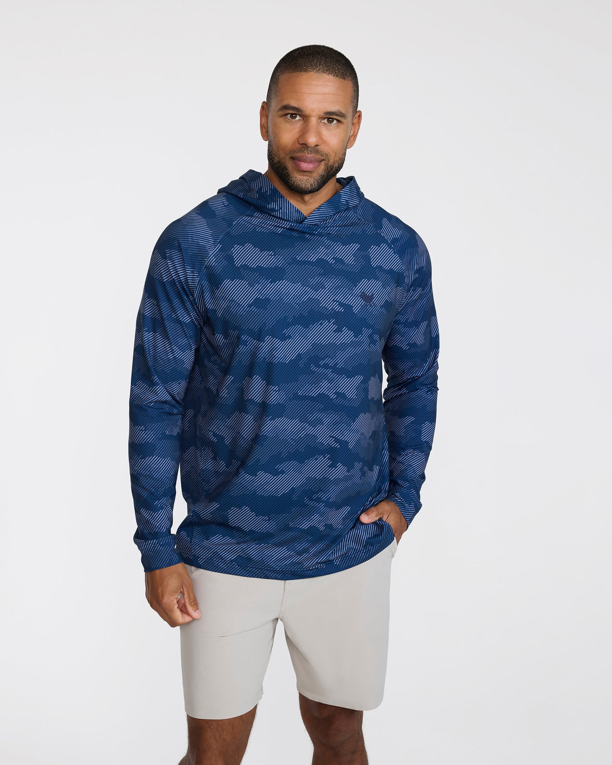 Bad Birdie Velocity Hoodie - Frostbite - Dark Navy