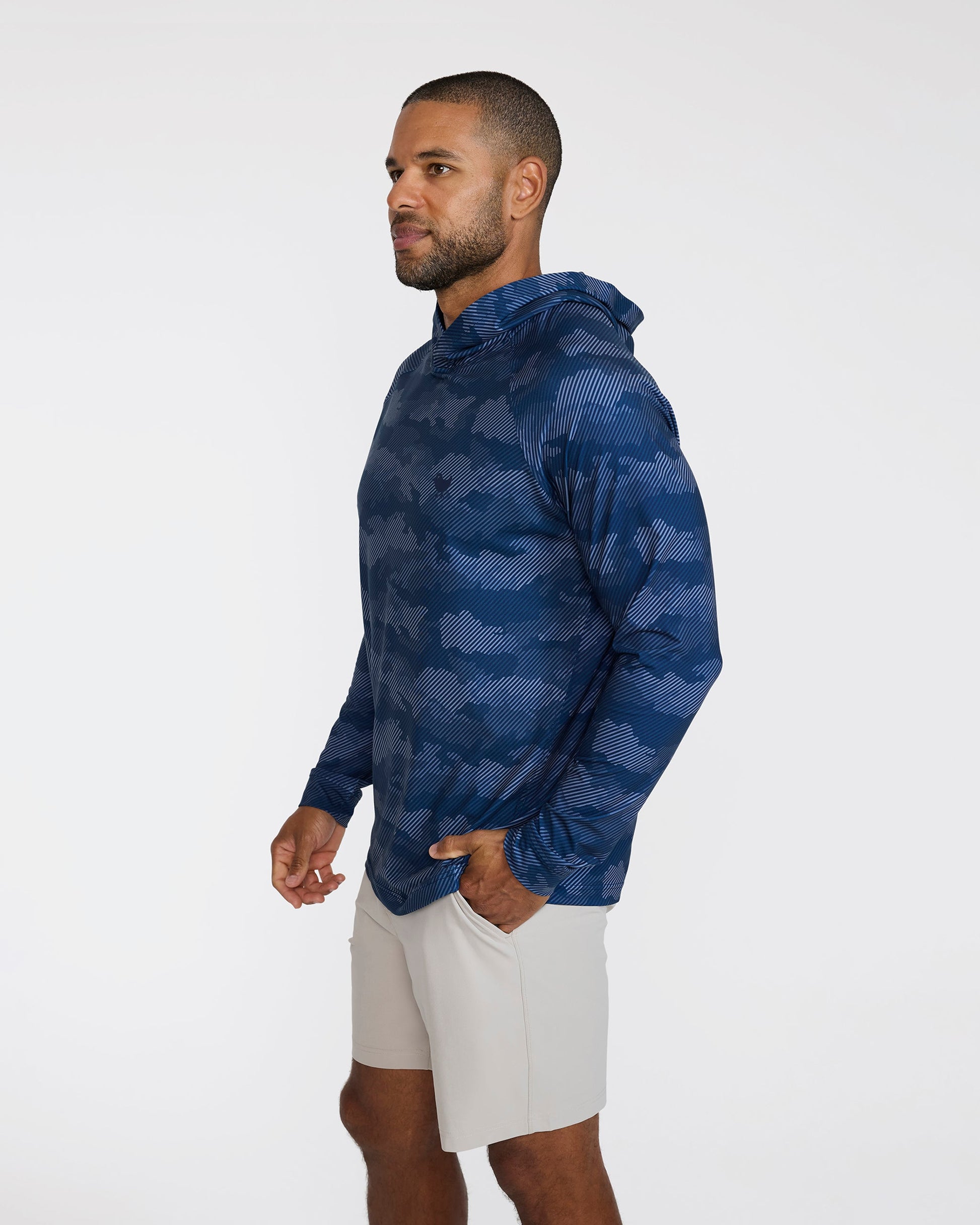 Bad Birdie Velocity Hoodie - Frostbite - Dark Navy