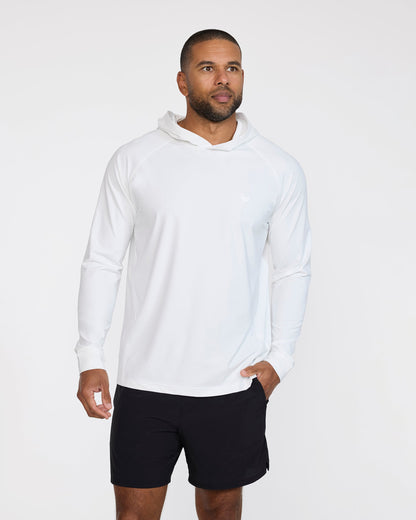 Bad Birdie Men's Velocity Hoodie - Cloud Dancer