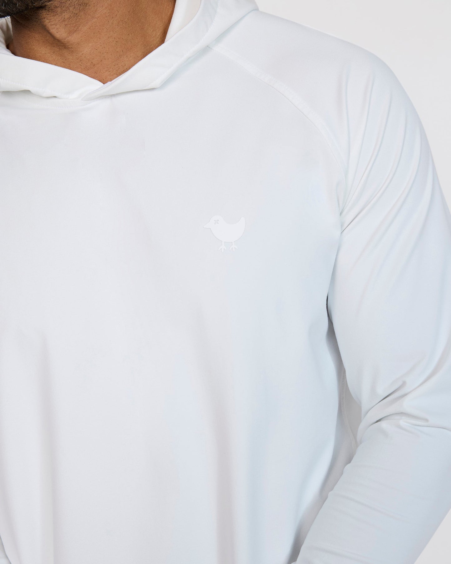 Bad Birdie Men's Velocity Hoodie - Cloud Dancer
