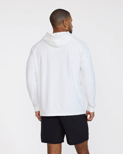 Bad Birdie Men's Velocity Hoodie - Cloud Dancer