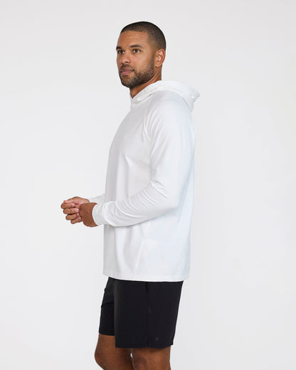 Bad Birdie Men's Velocity Hoodie - Cloud Dancer
