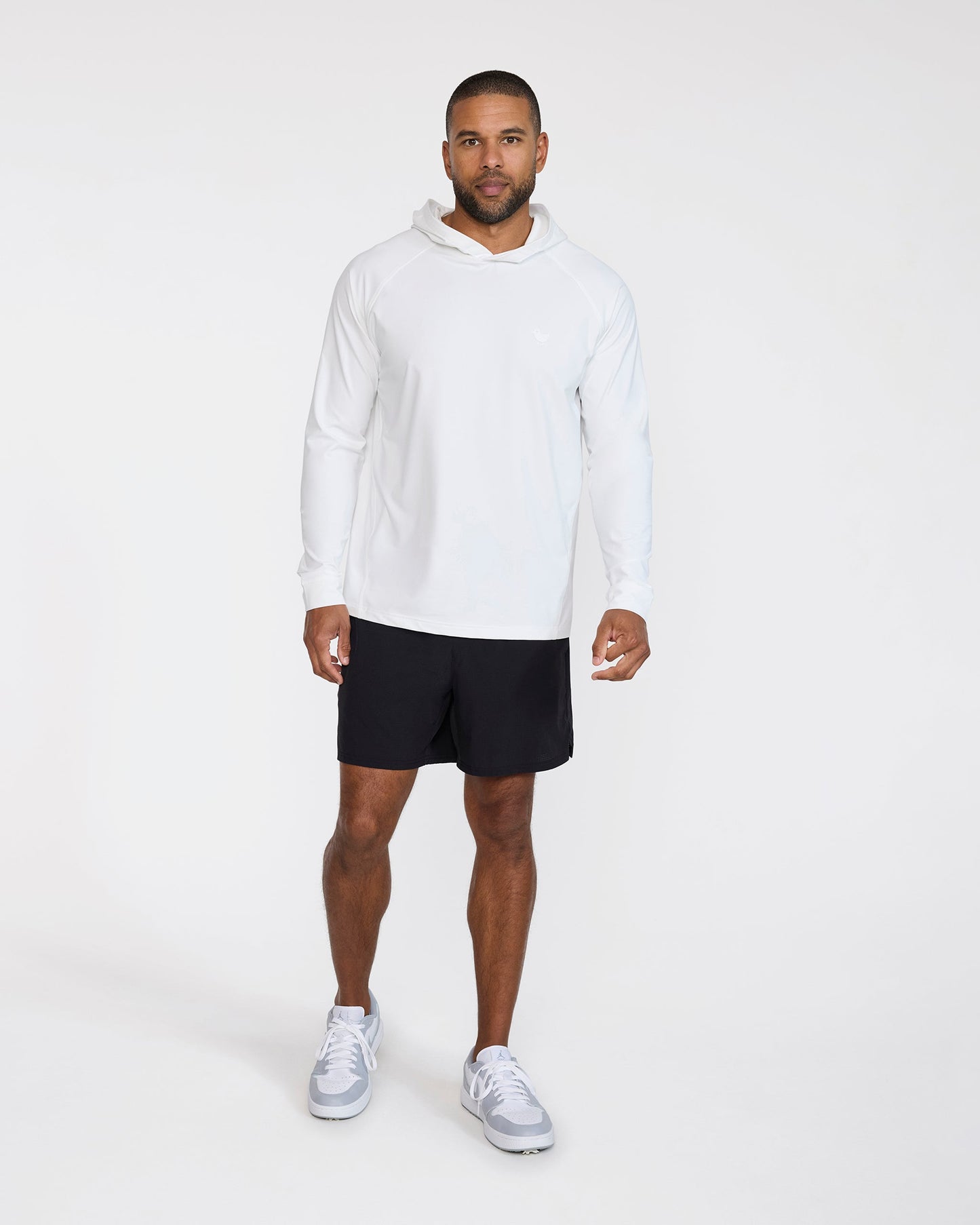 Bad Birdie Men's Velocity Hoodie - Cloud Dancer