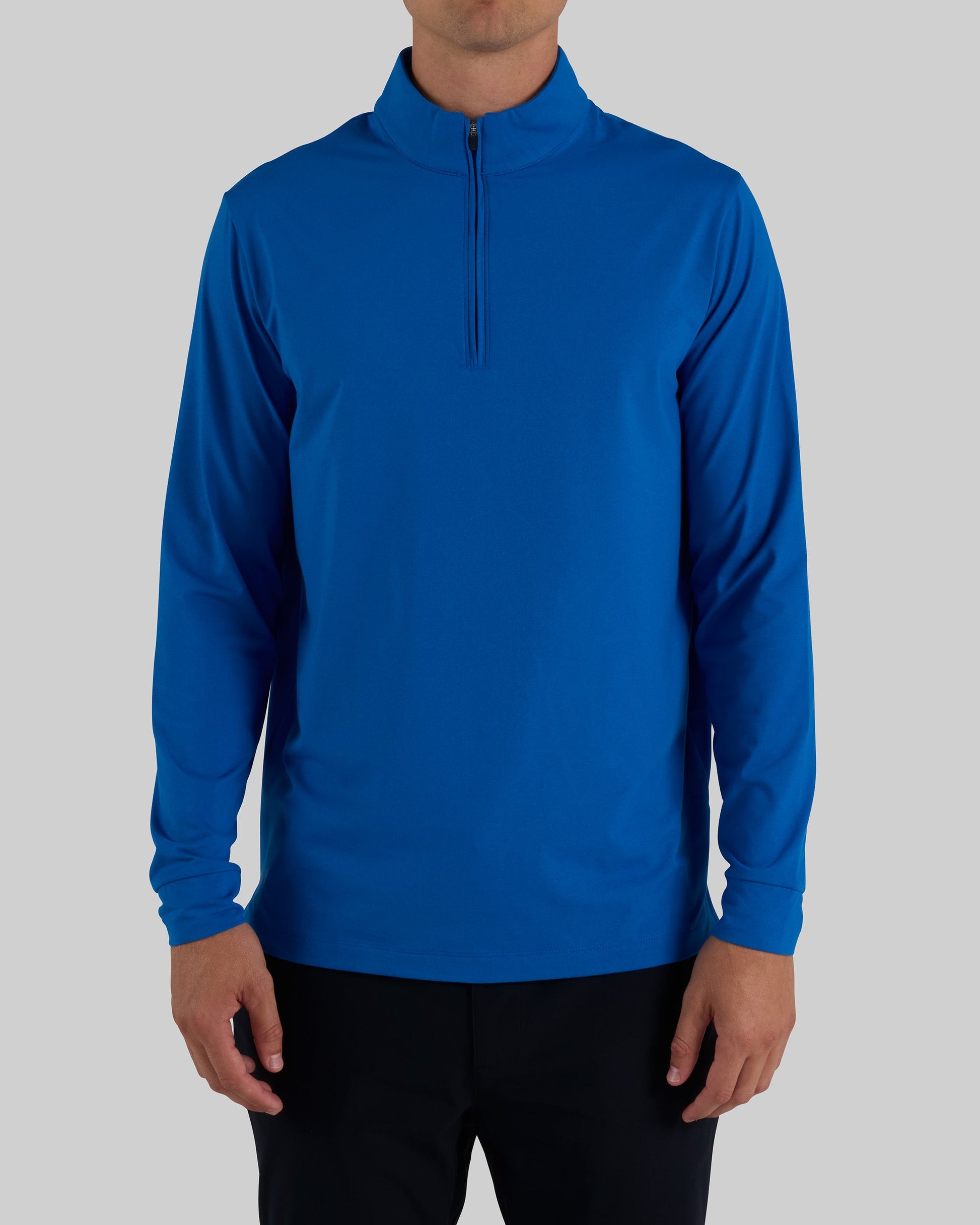 Bad Birdie Velocity Quarterzip - Classic Blue
