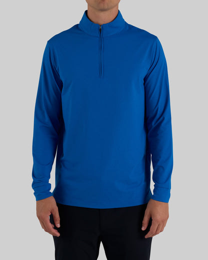 Bad Birdie Velocity Quarterzip - Classic Blue
