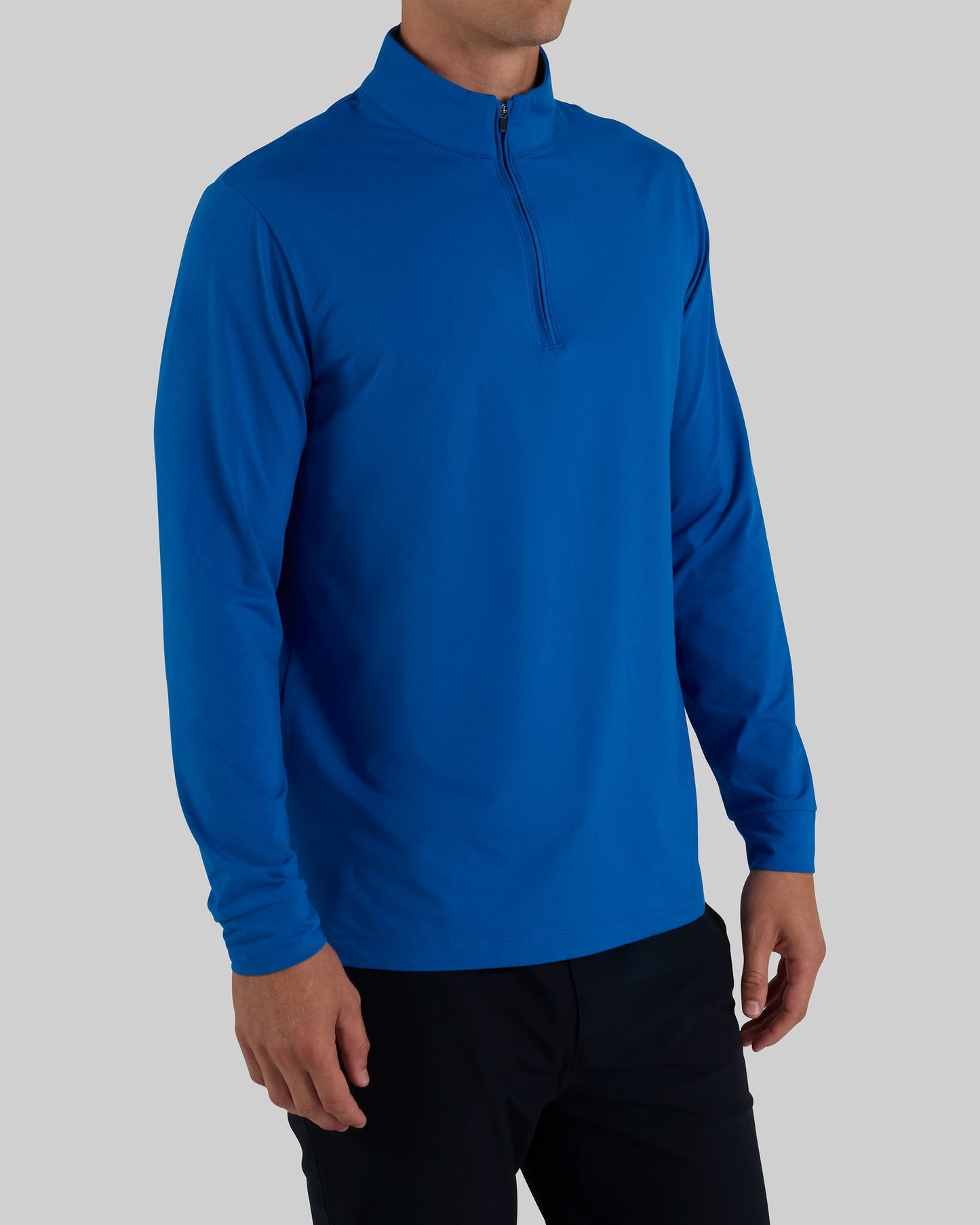 Bad Birdie Velocity Quarterzip - Classic Blue