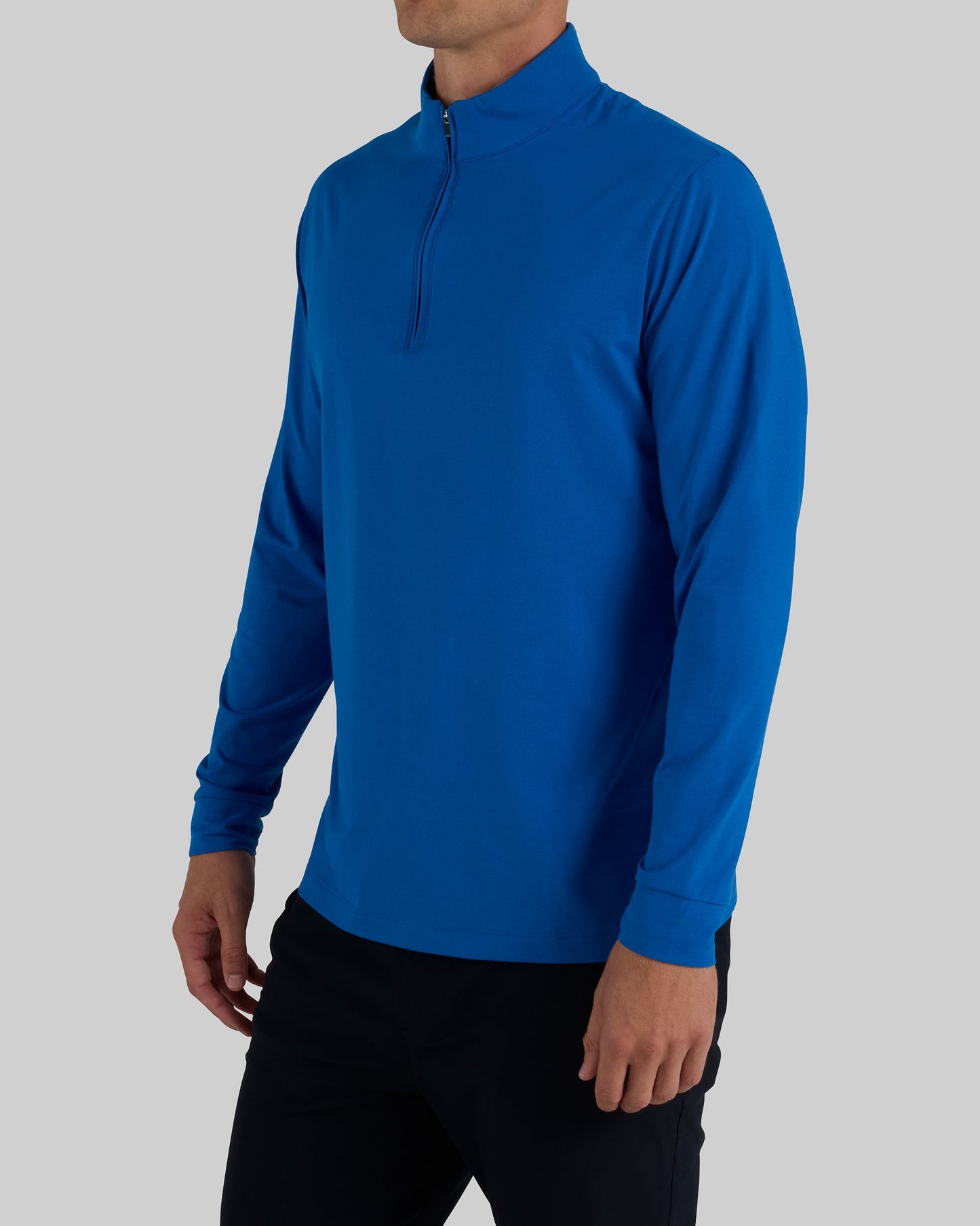 Bad Birdie Velocity Quarterzip - Classic Blue