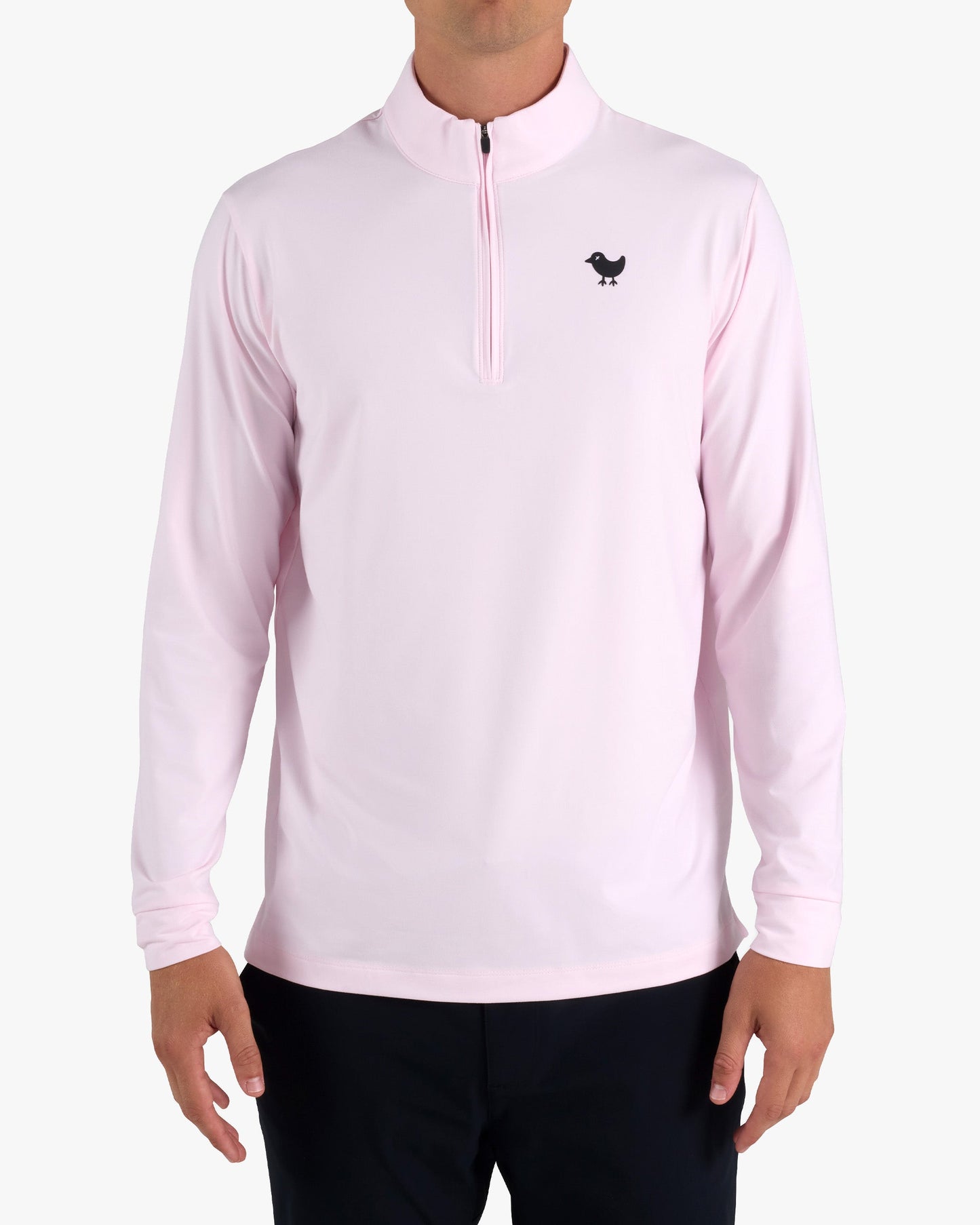 Bad Birdie Velocity Quarterzip - Frosty Petal