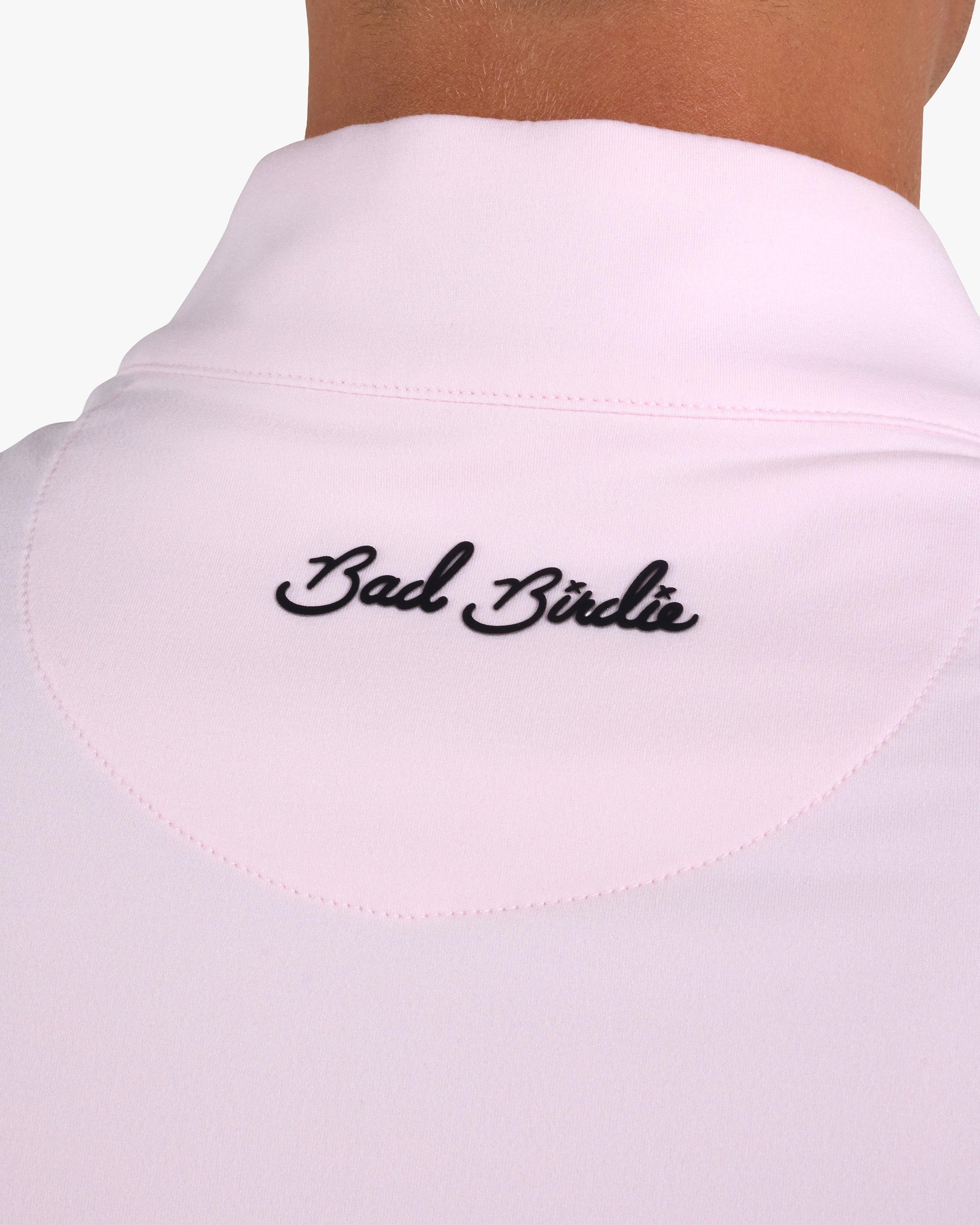Bad Birdie Velocity Quarterzip - Frosty Petal