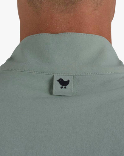 Bad Birdie Mechanism Quarterzip - Washed Sage
