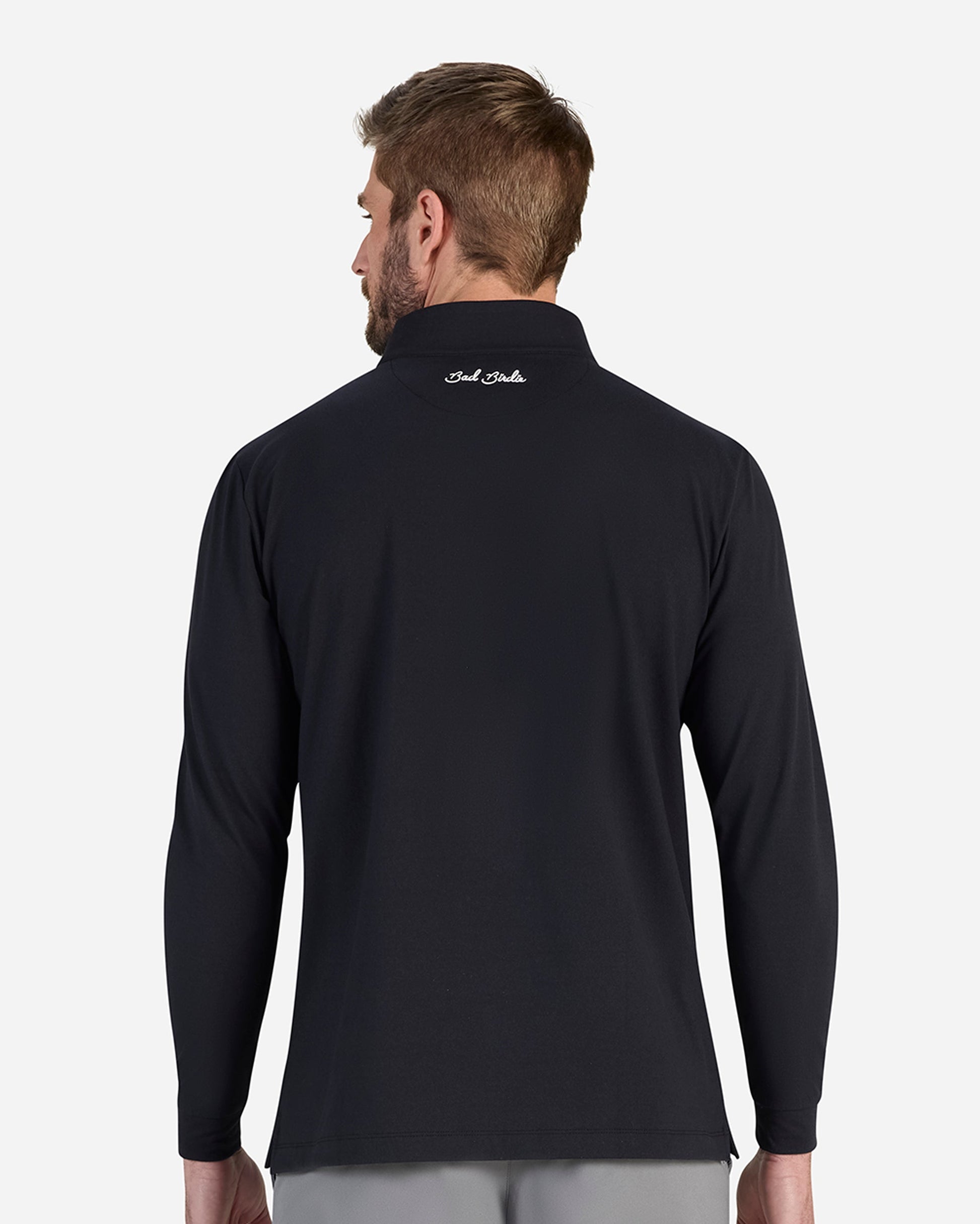 Bad Birdie Black Quarterzip - Bad Birdie
