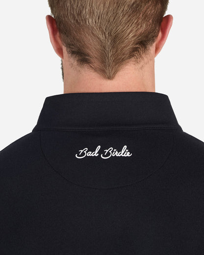 Bad Birdie Black Quarterzip - Bad Birdie