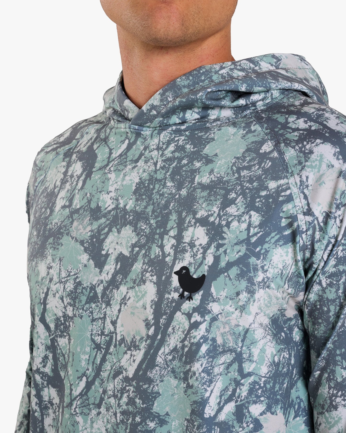 Bad Birdie Men's Velocity Hoodie - Stealth Mode Dark