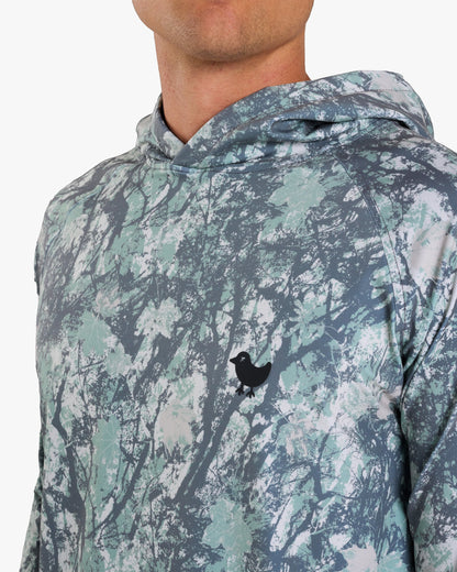 Bad Birdie Men's Velocity Hoodie - Stealth Mode Dark