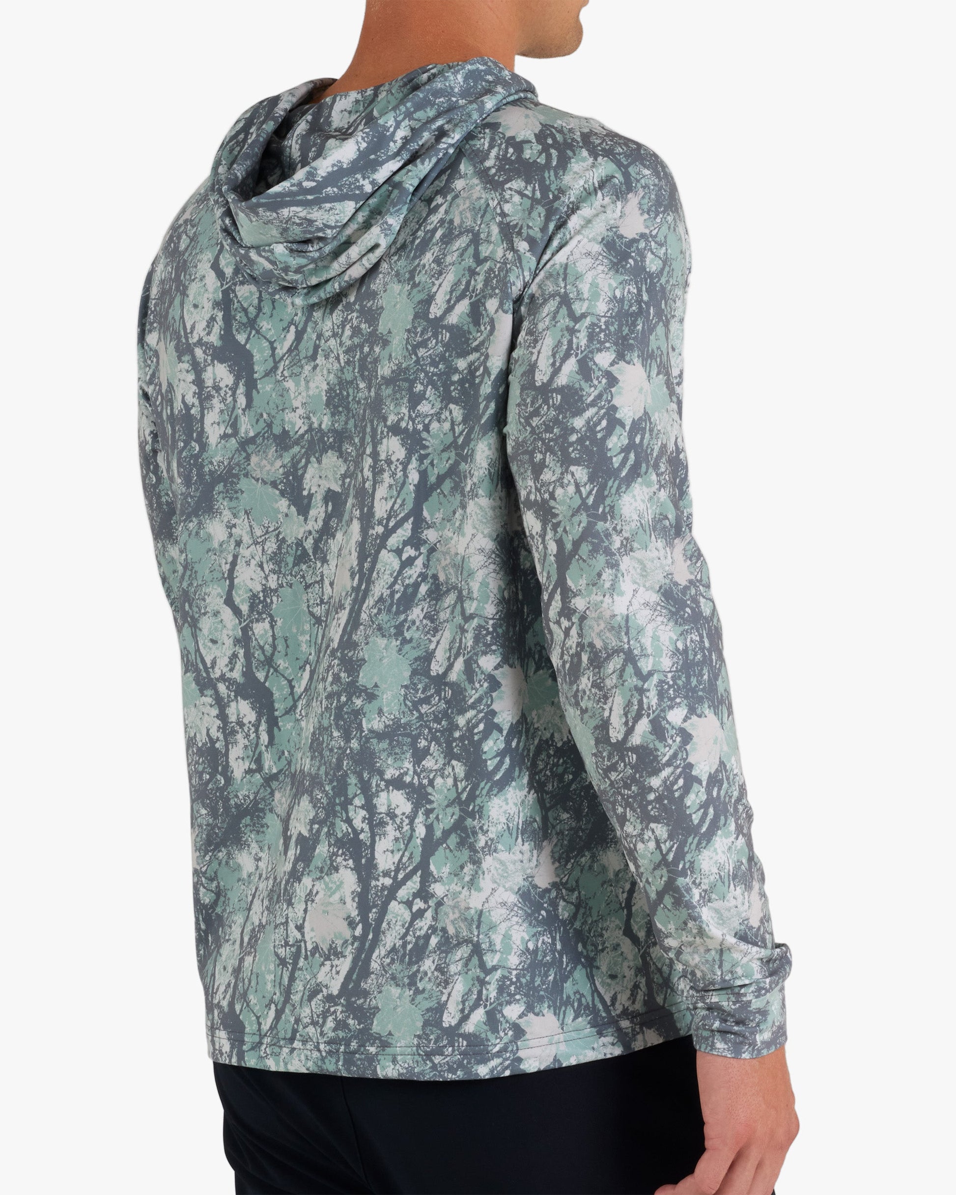 Bad Birdie Men's Velocity Hoodie - Stealth Mode Dark