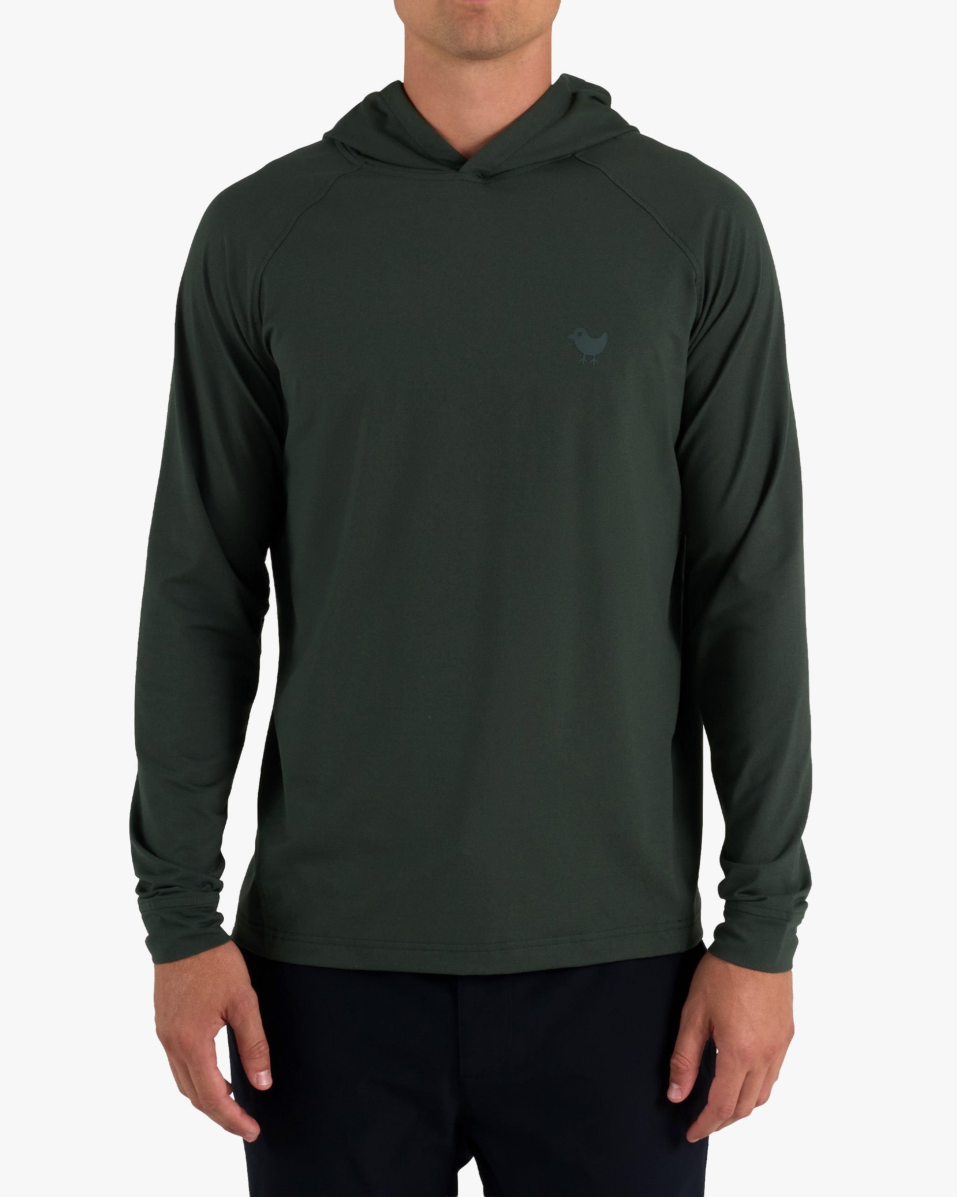 Bad Birdie Velocity Hoodie - Deep Forest