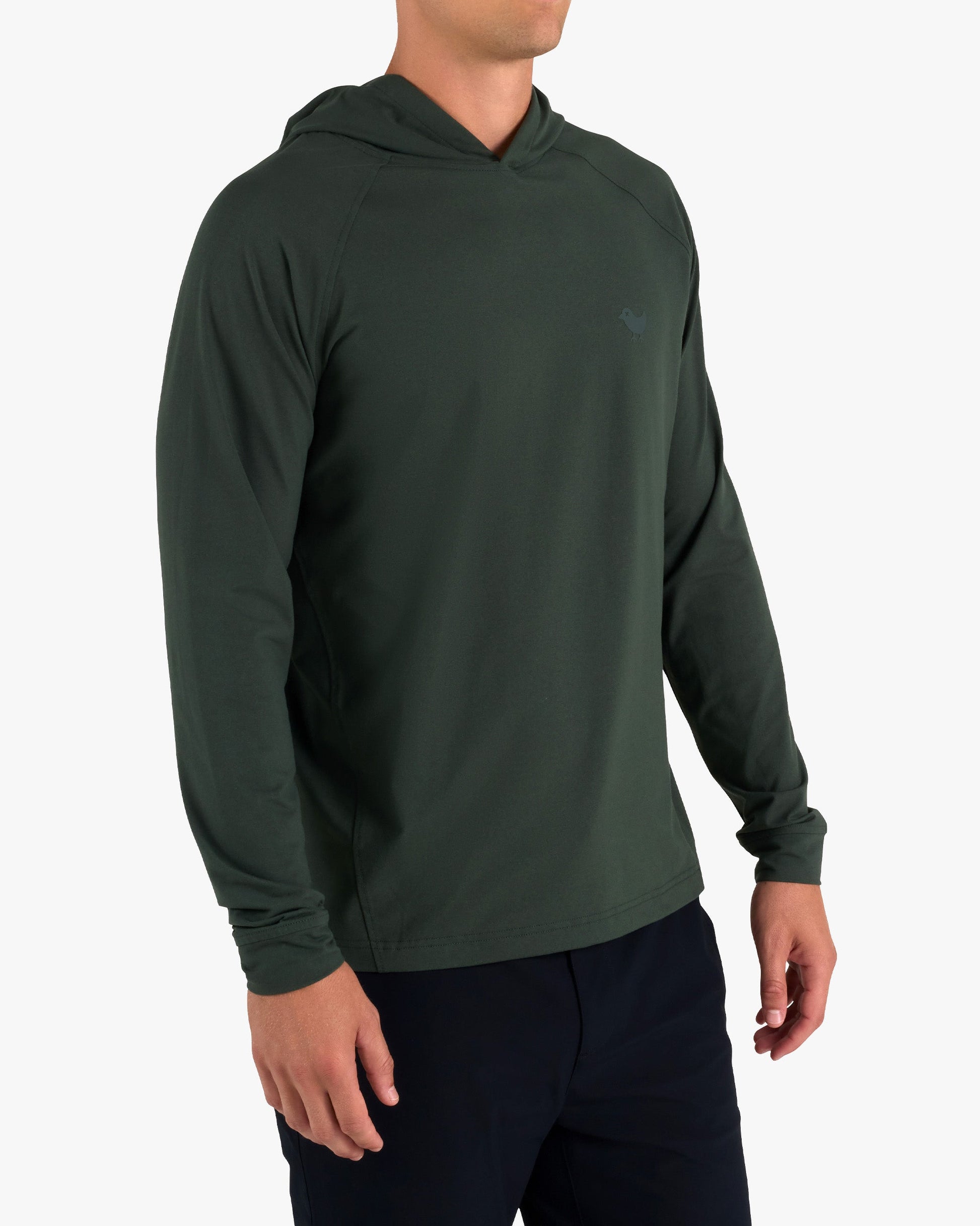 Bad Birdie Velocity Hoodie - Deep Forest