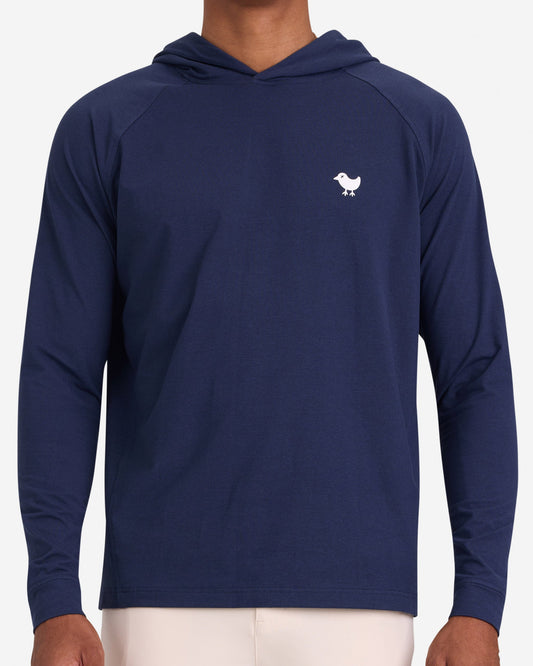 Bad Birdie Men's Velocity Hoodie - Dark Navy