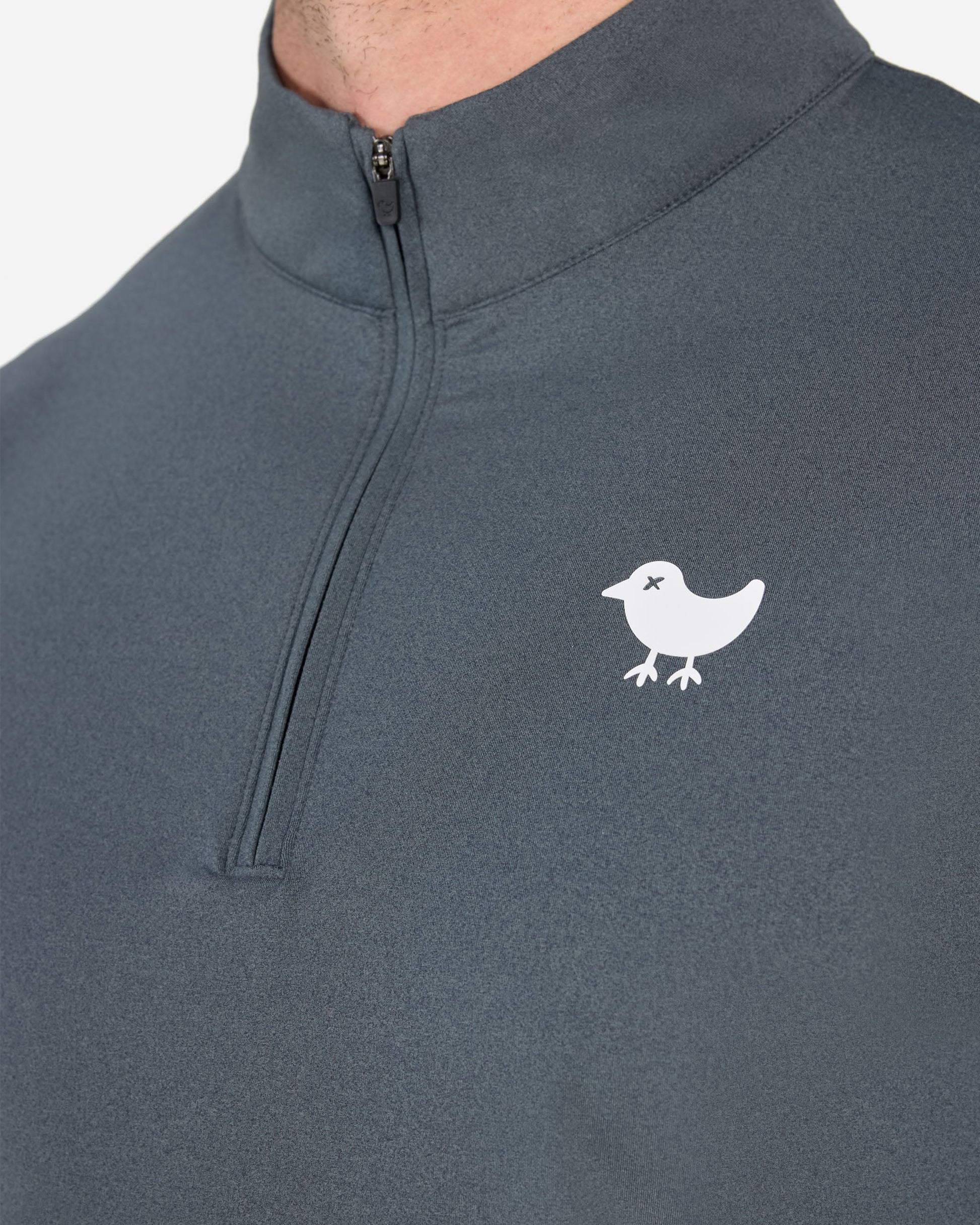 Bad Birdie Charcoal Quarterzip - Bad Birdie