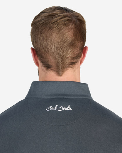 Bad Birdie Charcoal Quarterzip - Bad Birdie