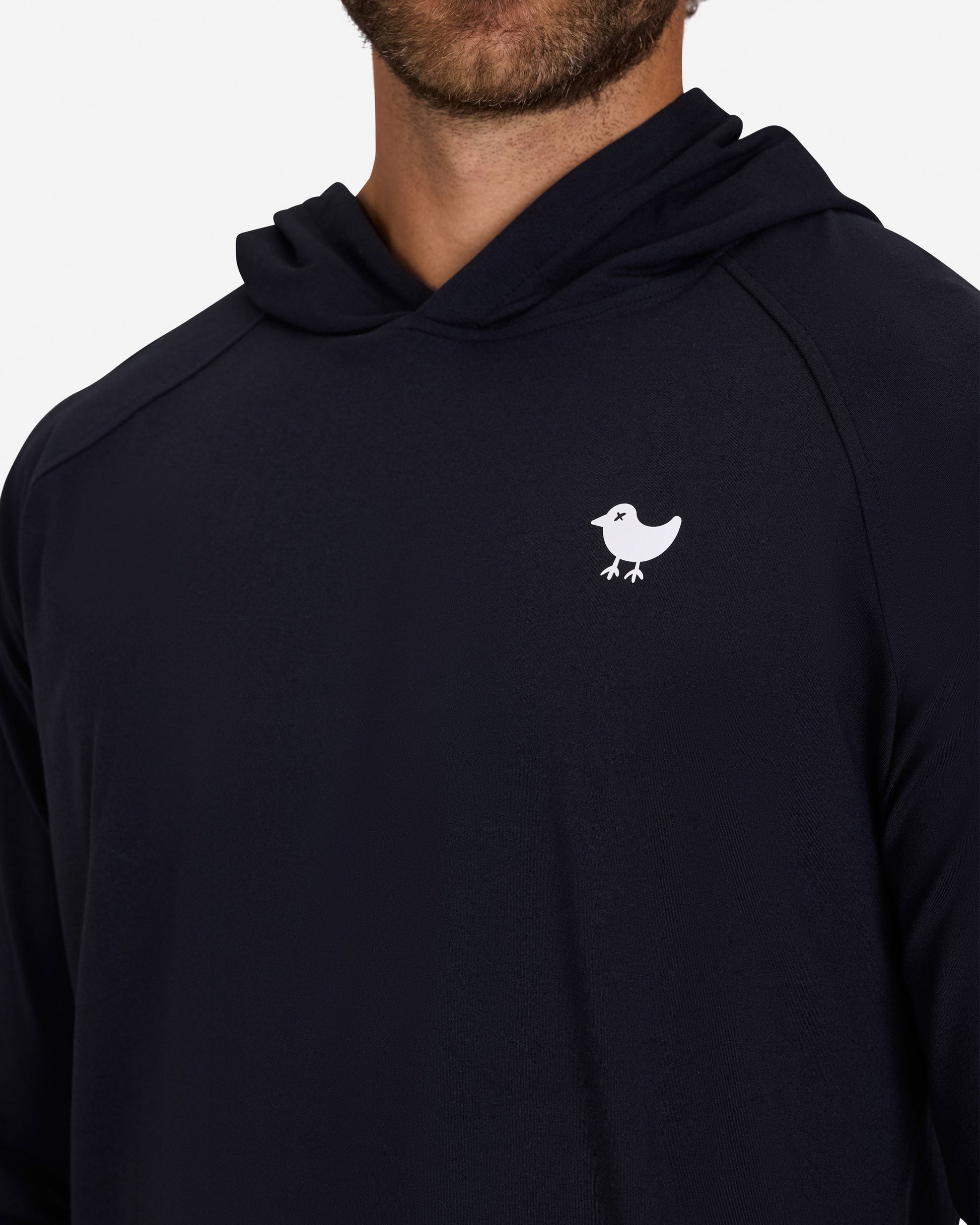 Bad Birdie Men's Velocity Hoodie - Black