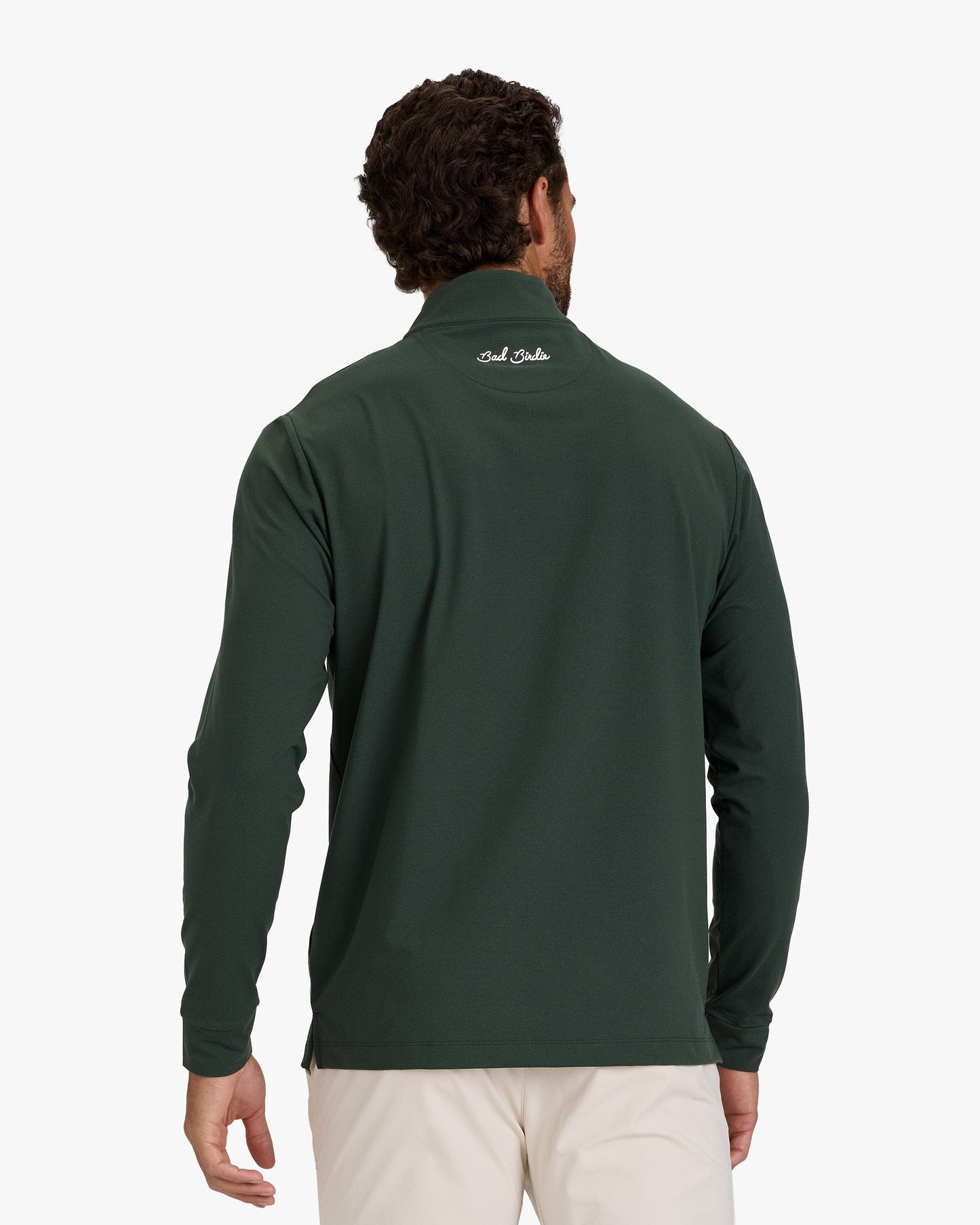 Bad Birdie Velocity Quarterzip - Deep Forest