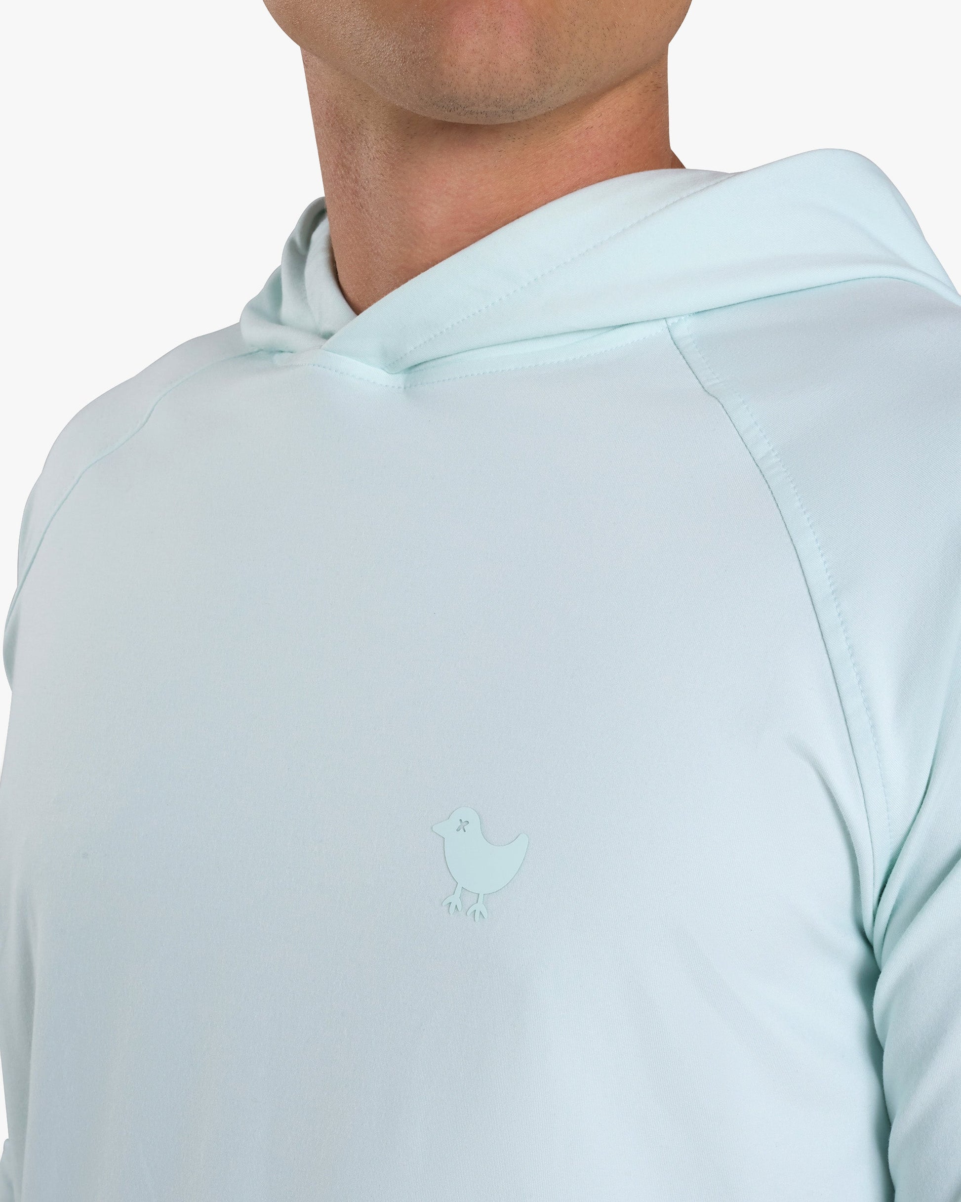 Bad Birdie Velocity Hoodie - Pale Blue