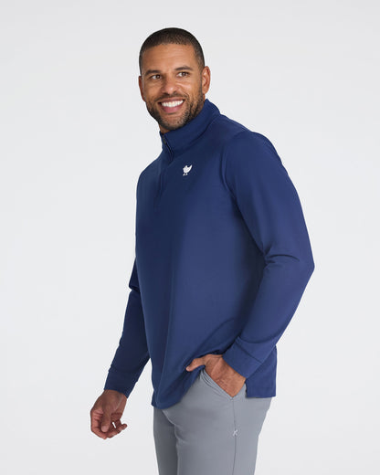 Bad Birdie Navy Quarterzip - Bad Birdie