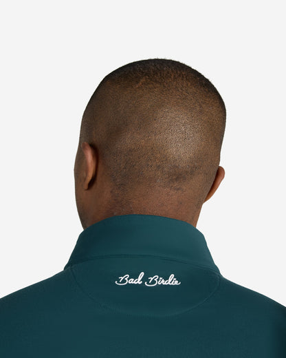Bad Birdie Men's Velocity Quarterzip - Pine