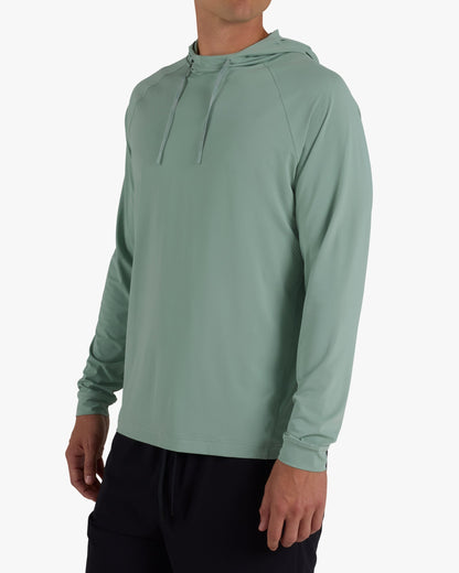 Bad Birdie Vapor Cooling Hoodie - Washed Sage