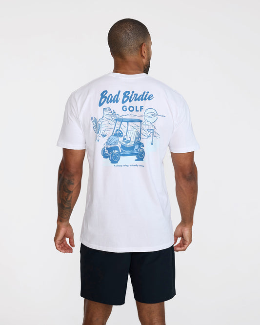 Bad Birdie Graphic Tee - Sharp Swing Deadly Sting