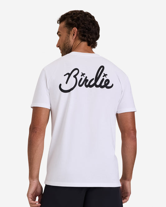 Bad Birdie Birdie Tee - White - Men's