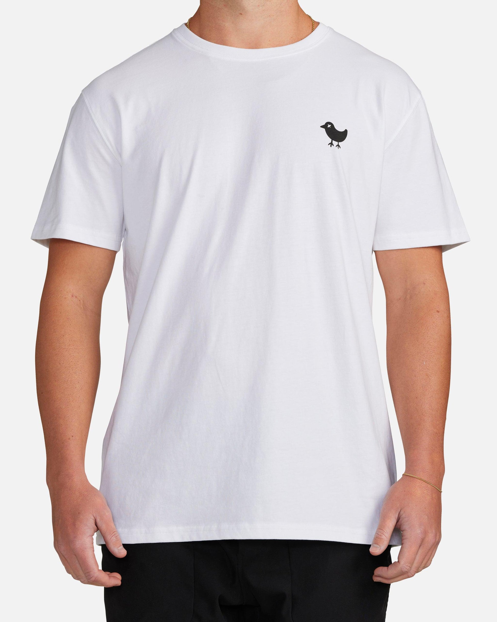 Bad Birdie White Bad Tee - Bad Birdie