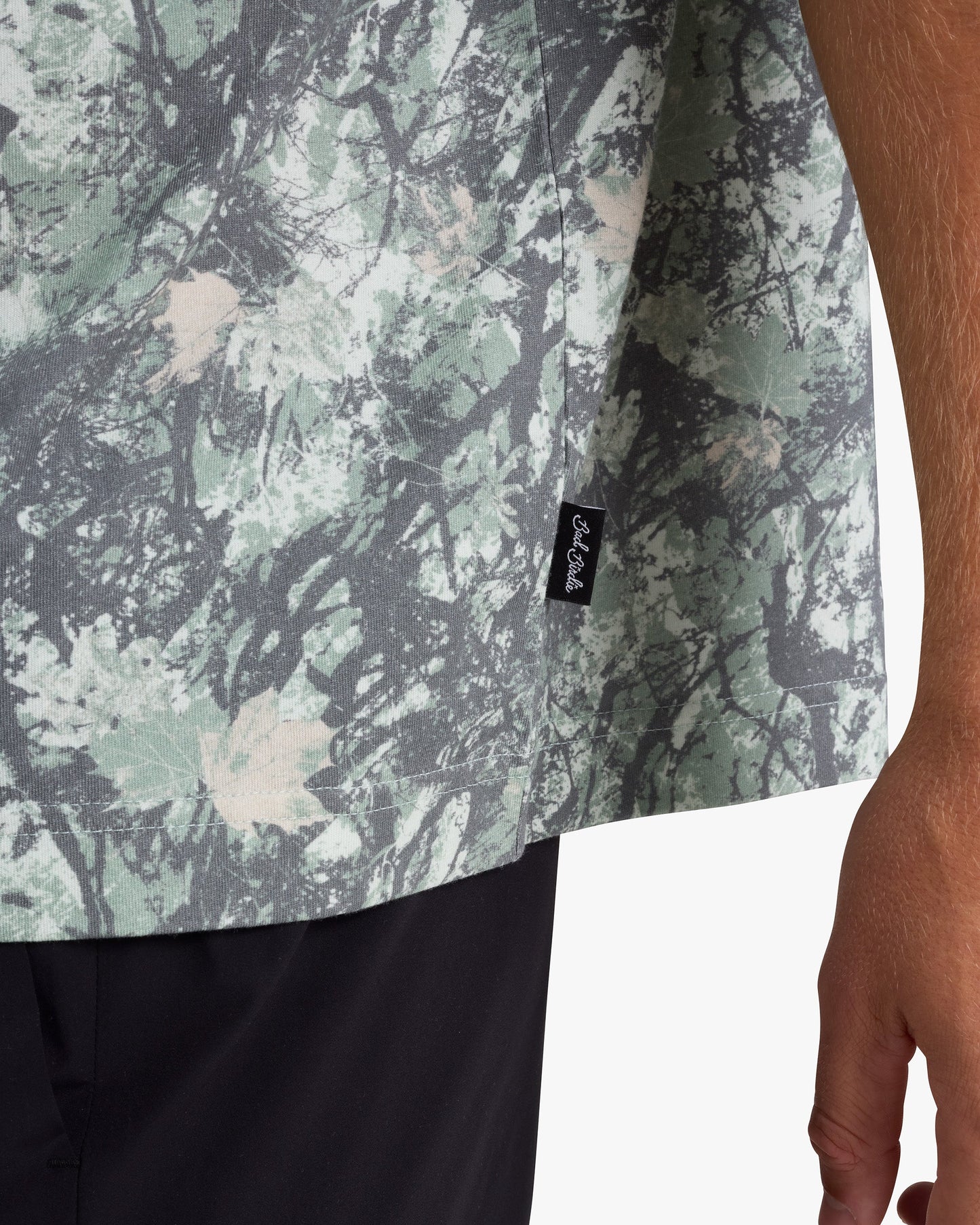 Bad Birdie Men's Varsity Bad Graphic Tee - Stealth Mode Dark