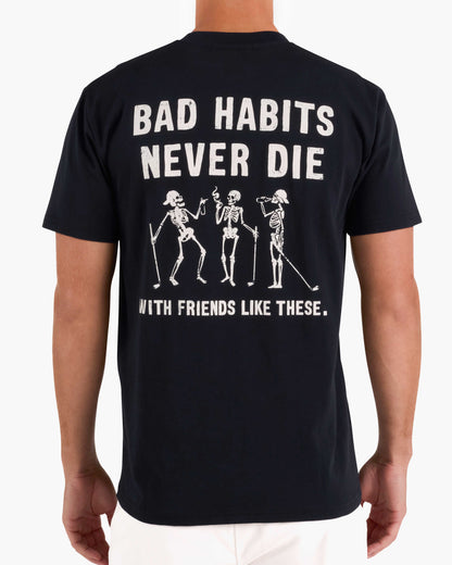 Bad Birdie Graphic Tee - Bad Habits Never Die