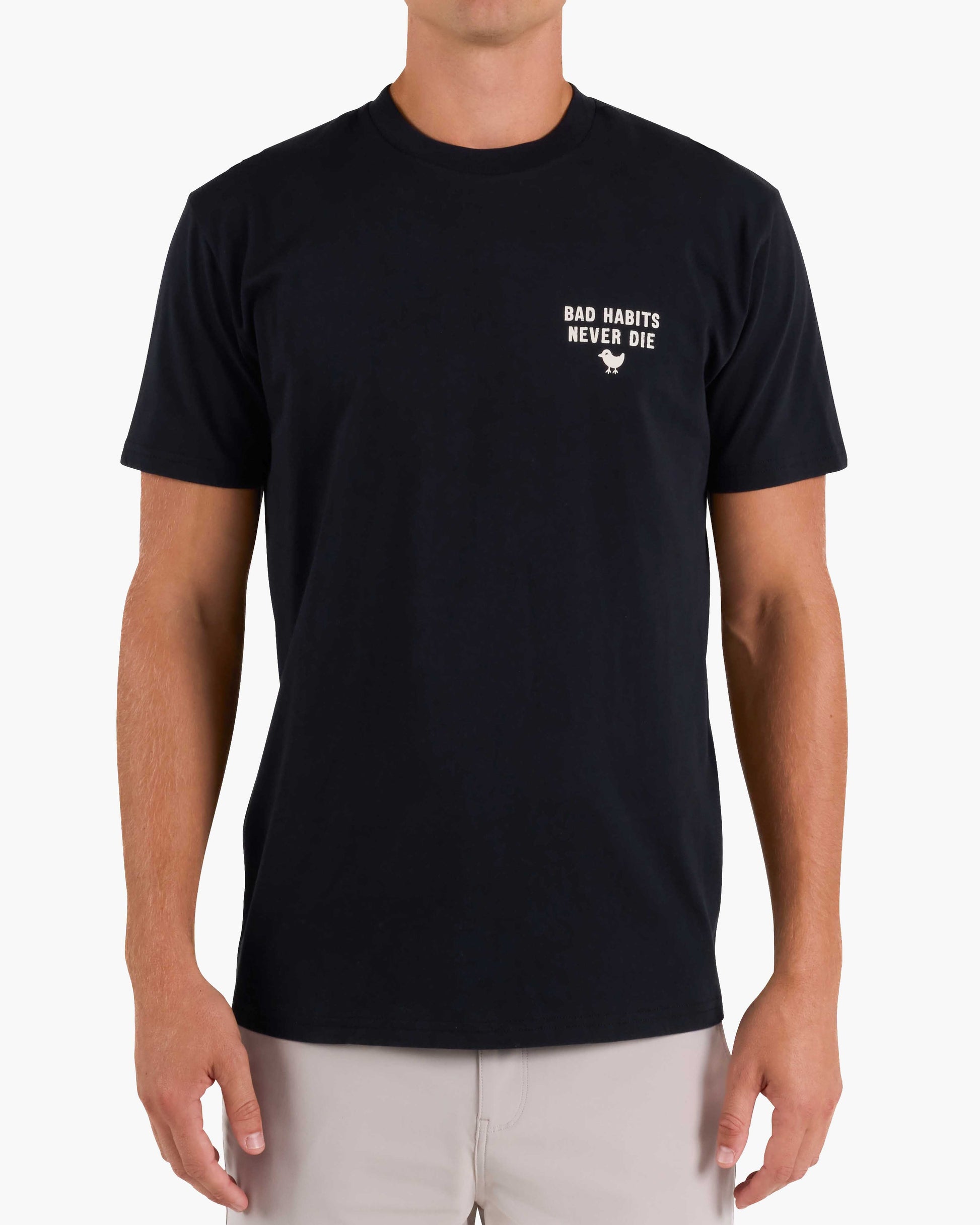 Bad Birdie Graphic Tee - Bad Habits Never Die