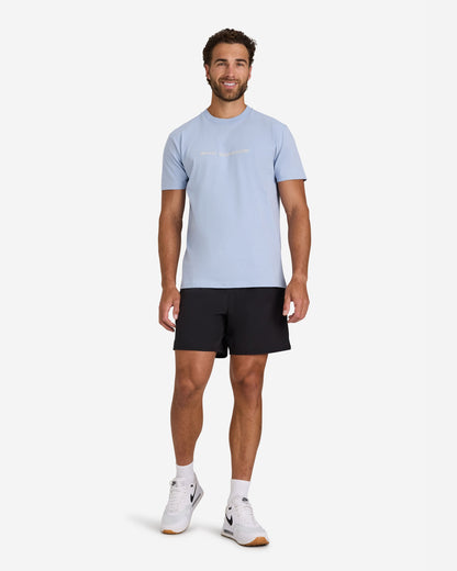Bad Birdie Men's Birdie Blur Tee - Blue Blizzard