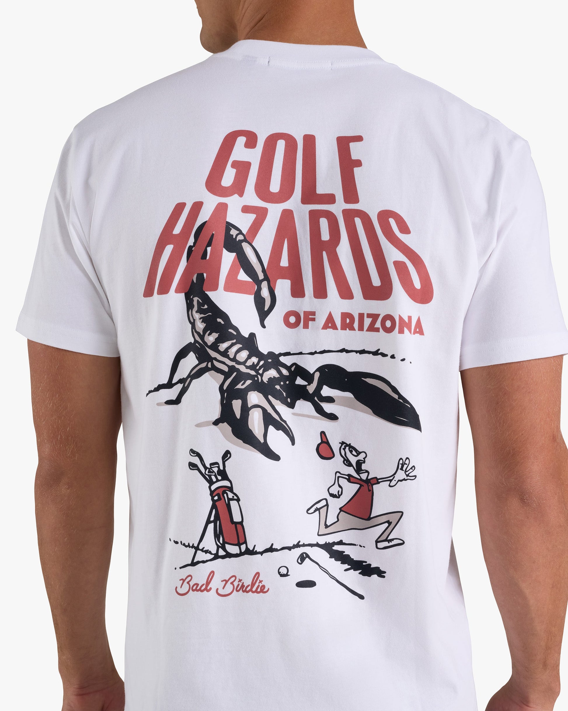 Bad Birdie Men's Graphic Tee - Golf Hazards