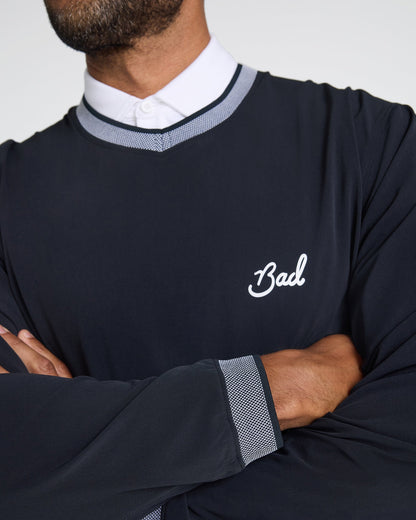 Bad Birdie Kinetic Wind Pullover - Black - Men's