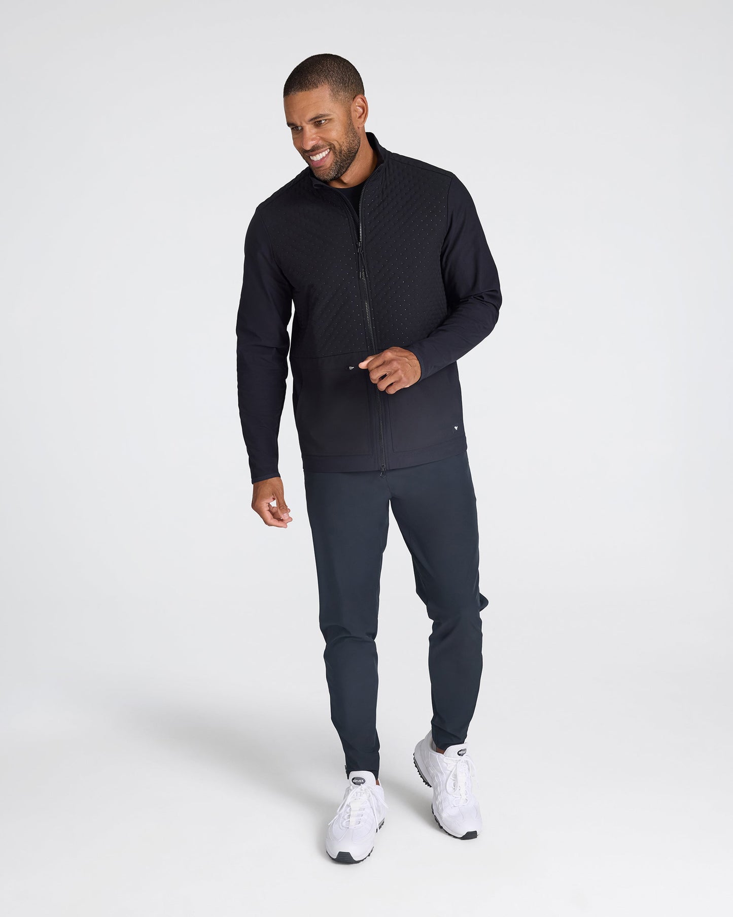 Bad Birdie Men's Hybrid Jacket - Black