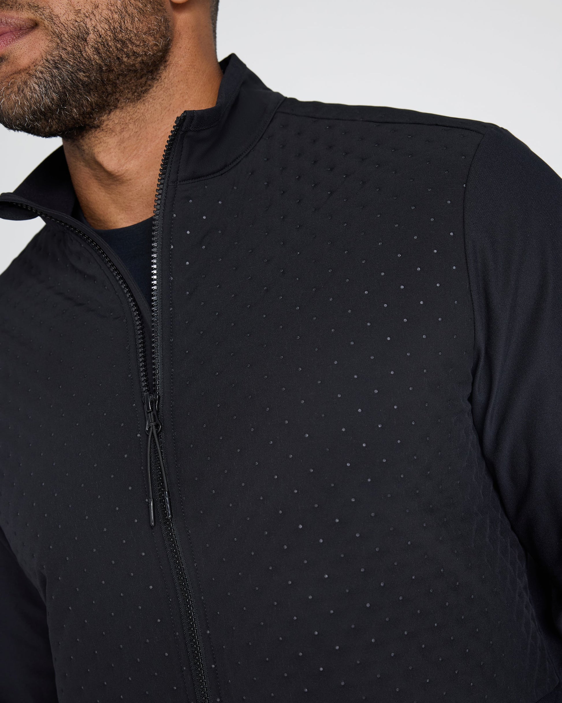 Bad Birdie Men's Hybrid Jacket - Black