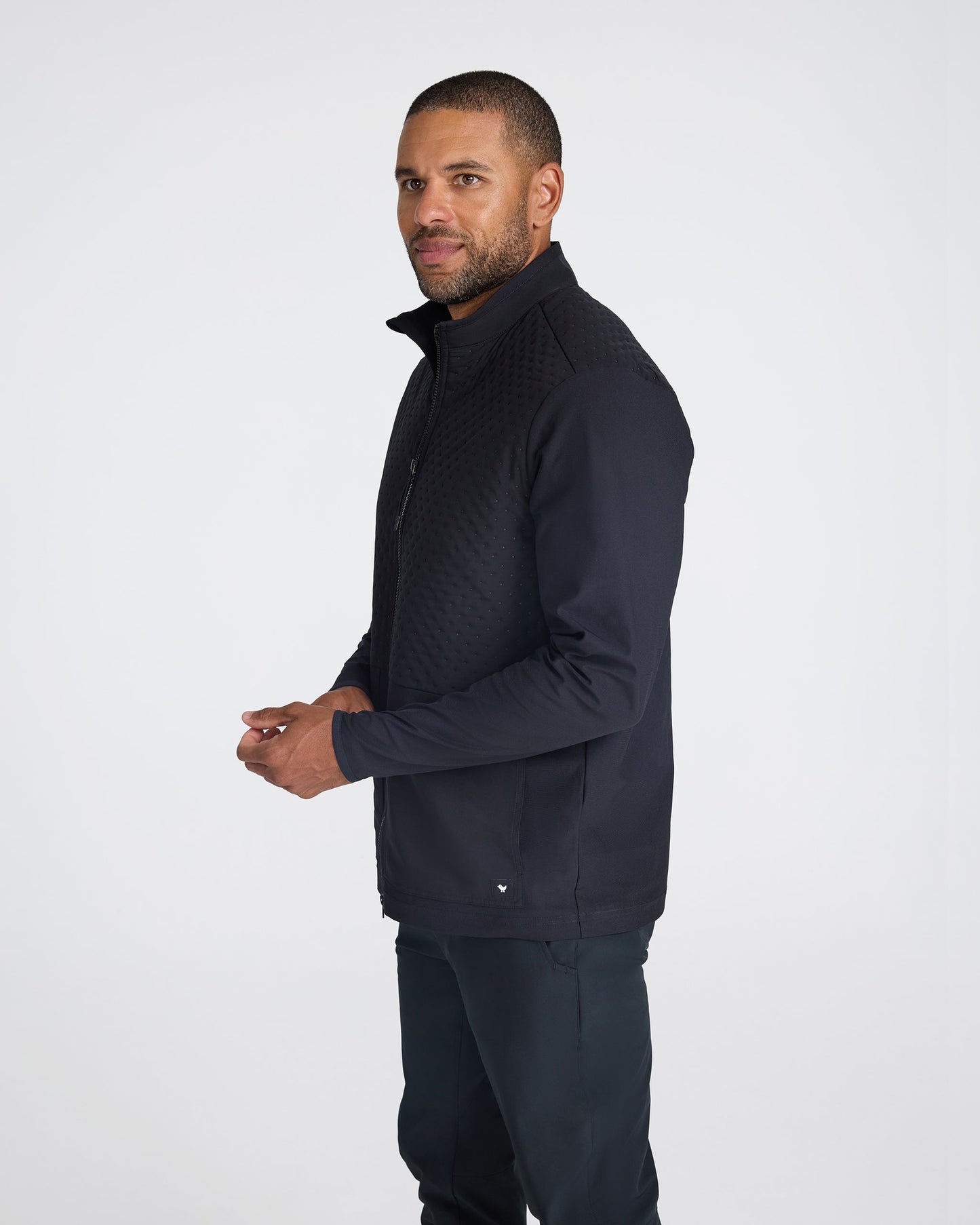 Bad Birdie Men's Hybrid Jacket - Black