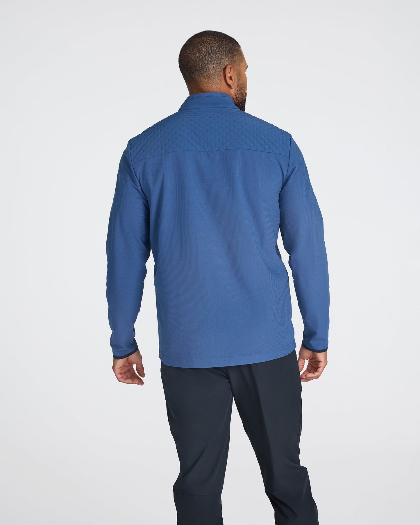 Bad Birdie Men's Hybrid Jacket - Dusk Navy - Bad Birdie